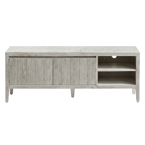 Heritage Hand-Carved Mango Wood Media Console & Sideboard