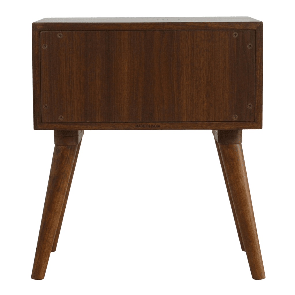 Lattice-Carved Teak Sideboard - Image 2