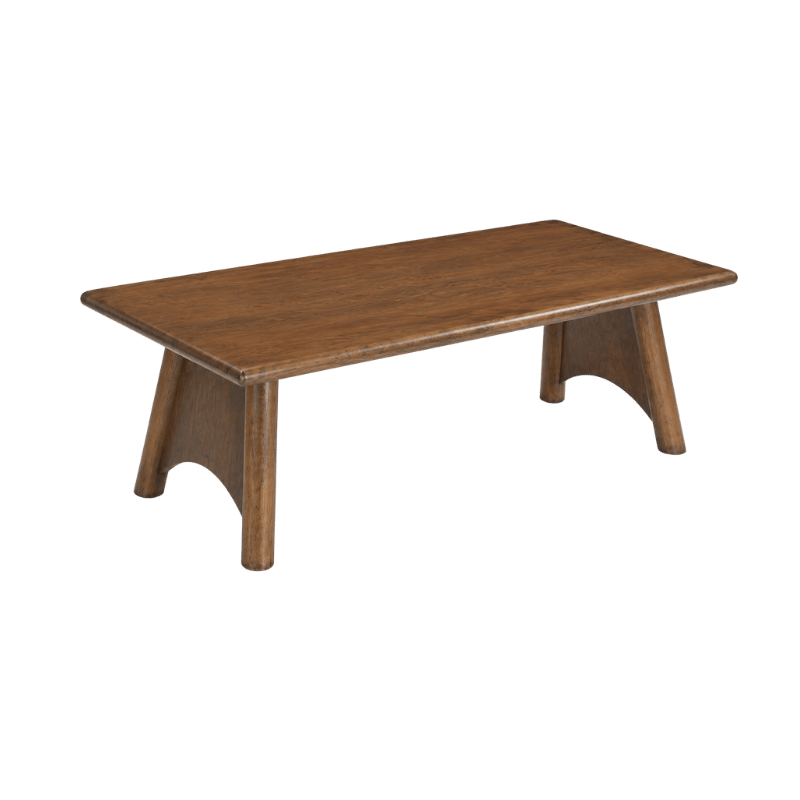 Solid Wood Rectangular Coffee Table