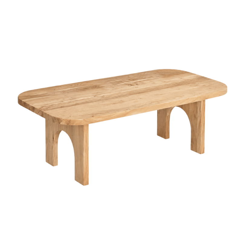 Solid Wood Minimalist Coffee Table